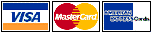 We accept credit cards!